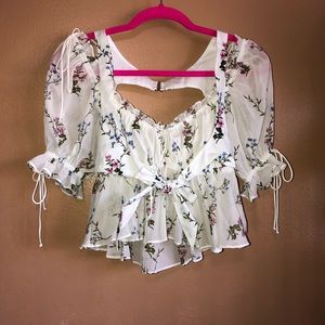 for love and lemons adelaide bustier top